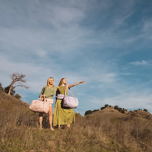The Puffer Duffel Bag - Rose