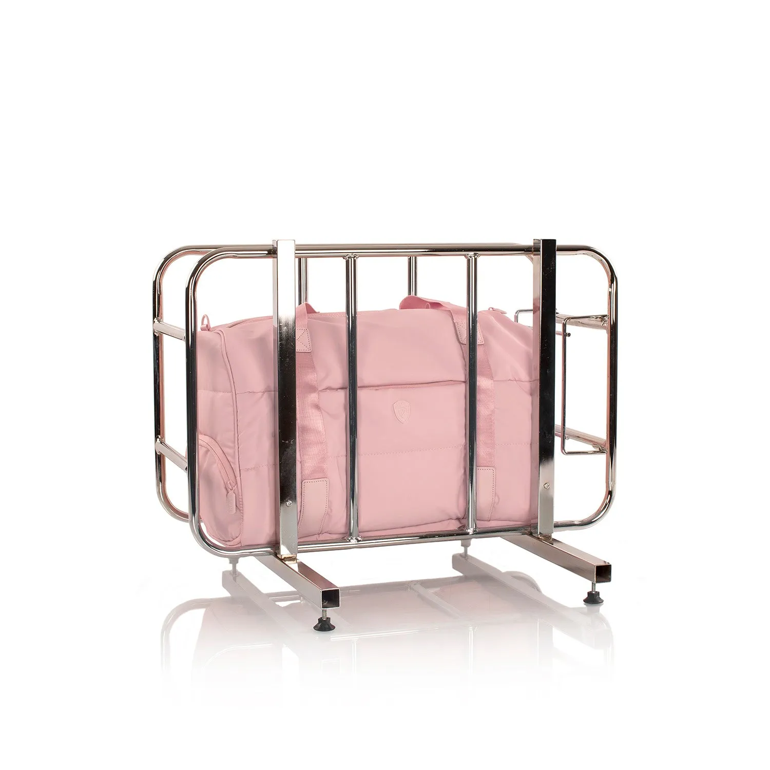 The Puffer Duffel Bag - Rose