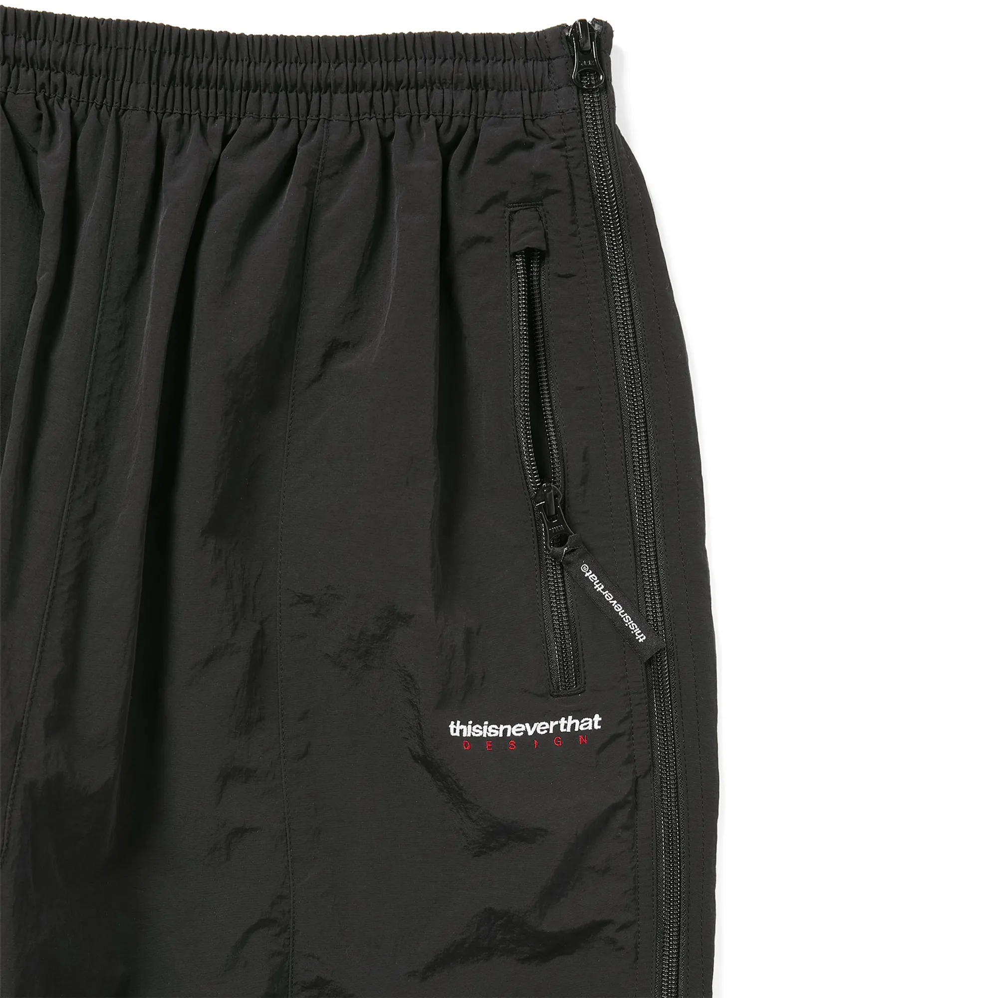 thisisneverthat DSN Side Zip Pant Black