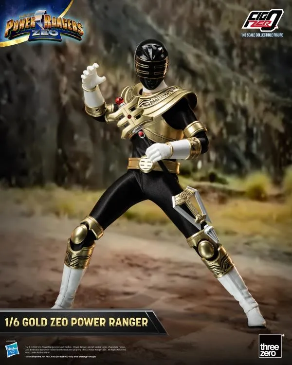 ThreeZero FigZero 1/6 Power Rangers Zeo Gold Zeo Ranger Scale Action Figure