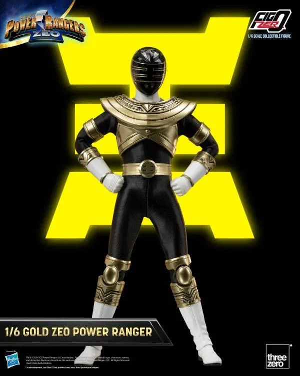 ThreeZero FigZero 1/6 Power Rangers Zeo Gold Zeo Ranger Scale Action Figure