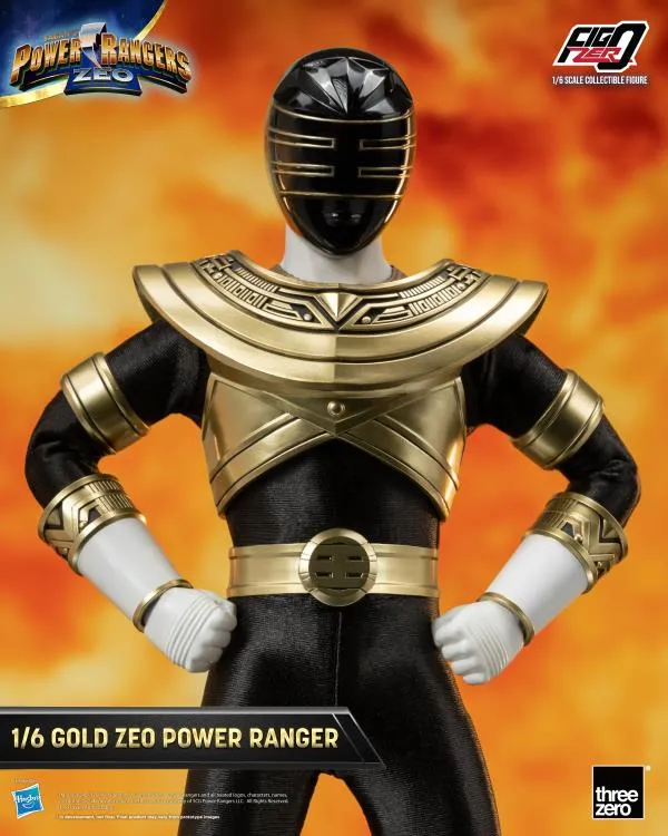 ThreeZero FigZero 1/6 Power Rangers Zeo Gold Zeo Ranger Scale Action Figure