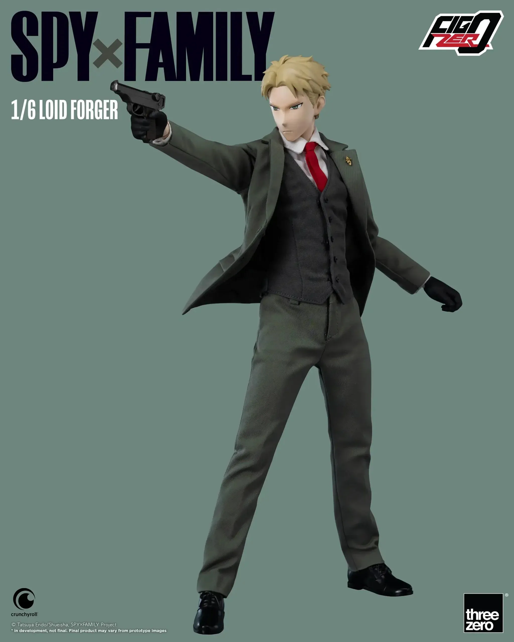 ThreeZero FigZero 1/6 Spy x Family Loid Forger Action Figure