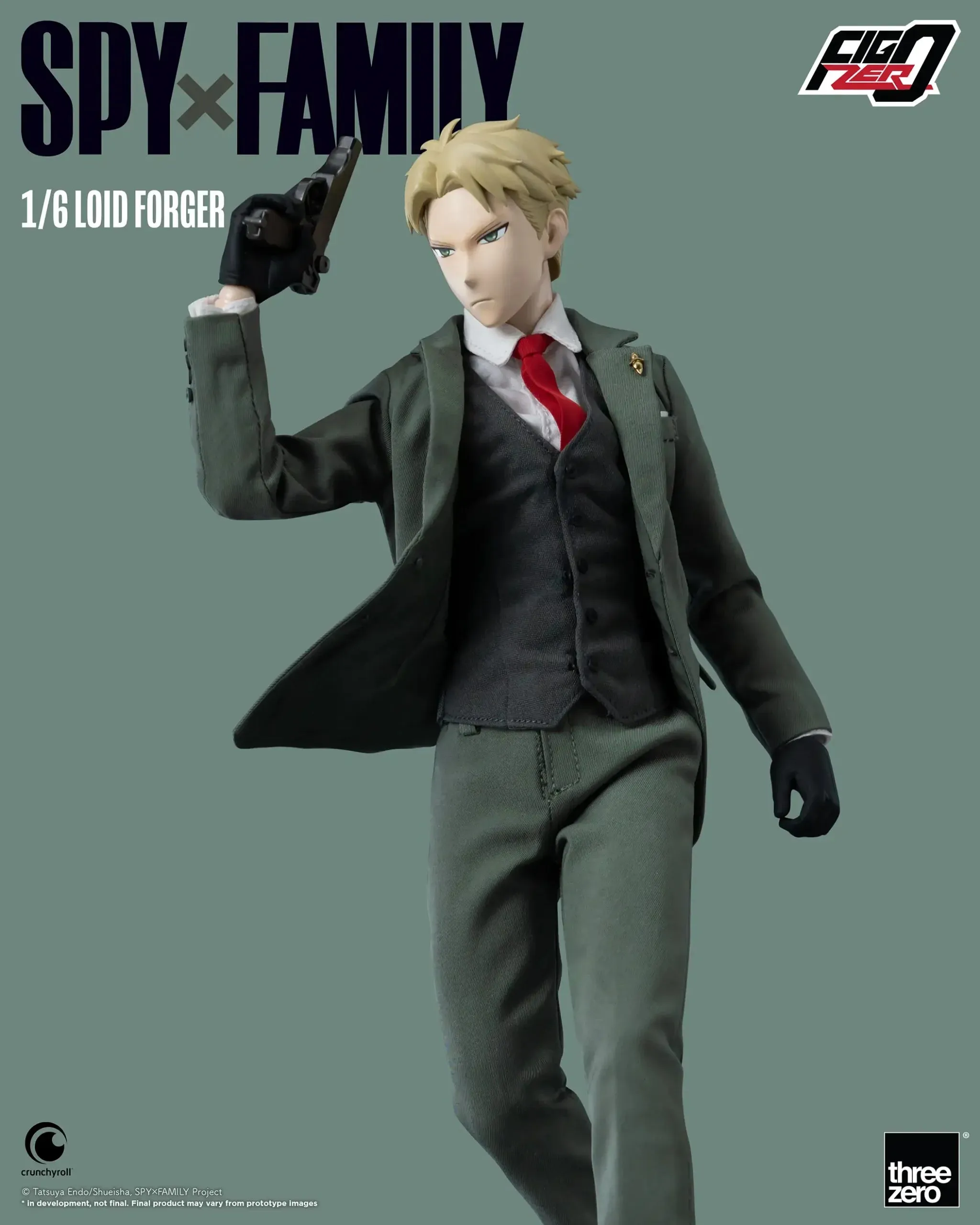 ThreeZero FigZero 1/6 Spy x Family Loid Forger Action Figure