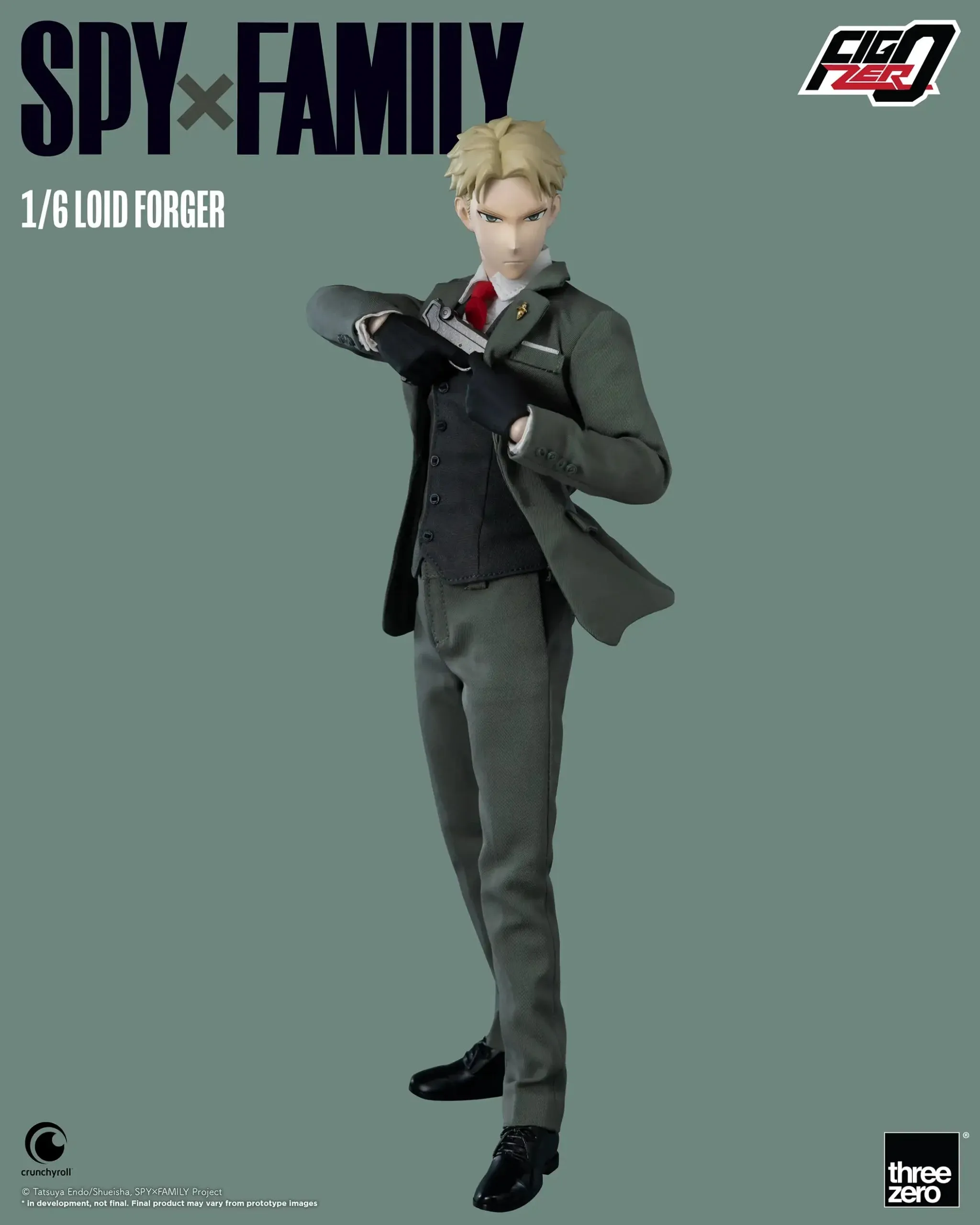 ThreeZero FigZero 1/6 Spy x Family Loid Forger Action Figure