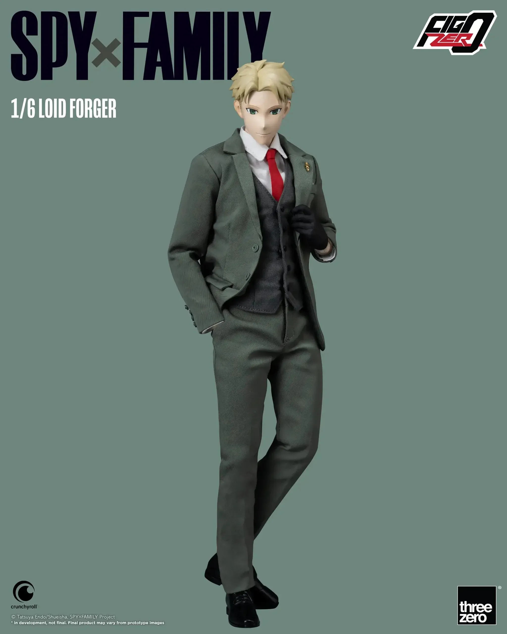 ThreeZero FigZero 1/6 Spy x Family Loid Forger Action Figure