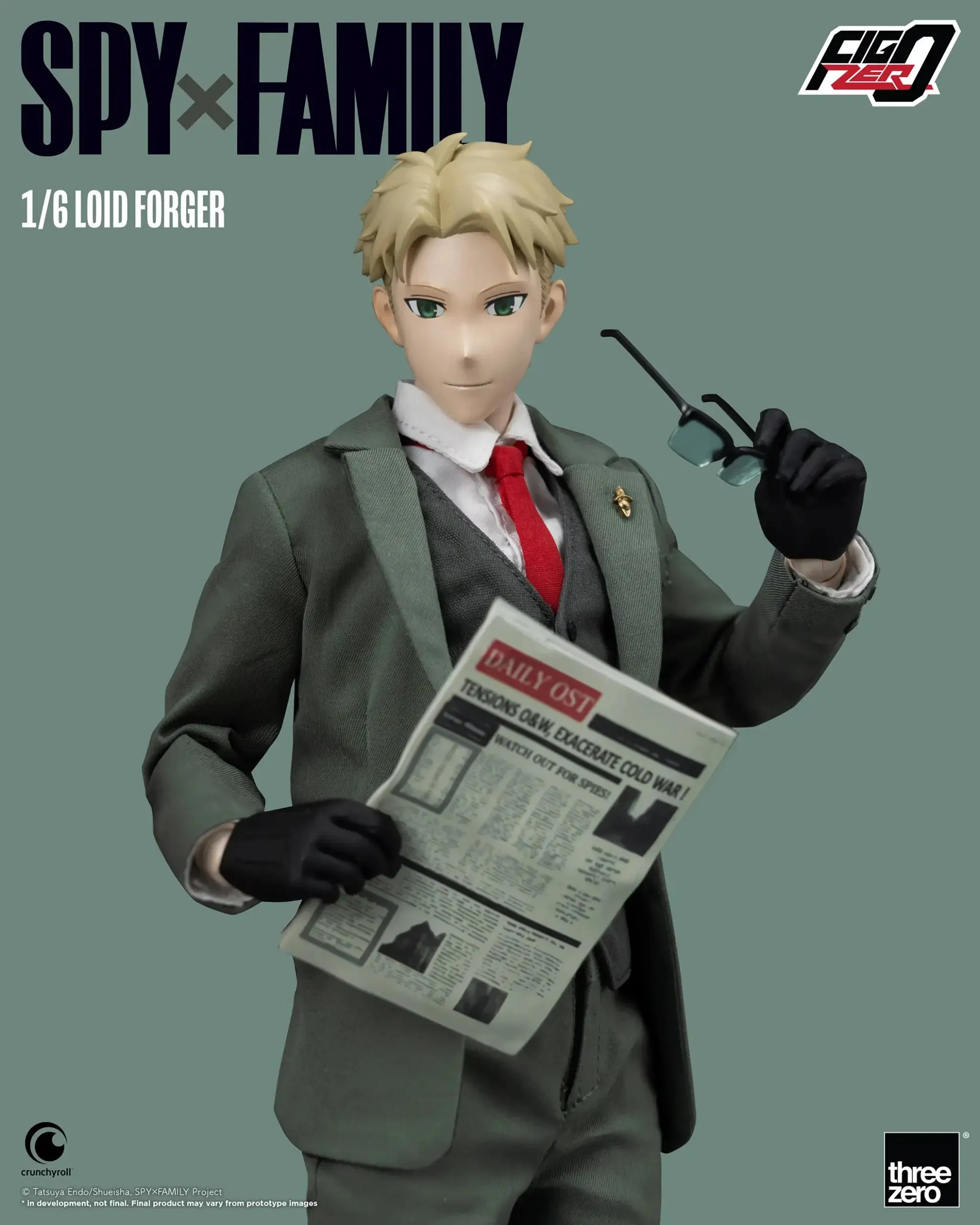 ThreeZero FigZero 1/6 Spy x Family Loid Forger Action Figure