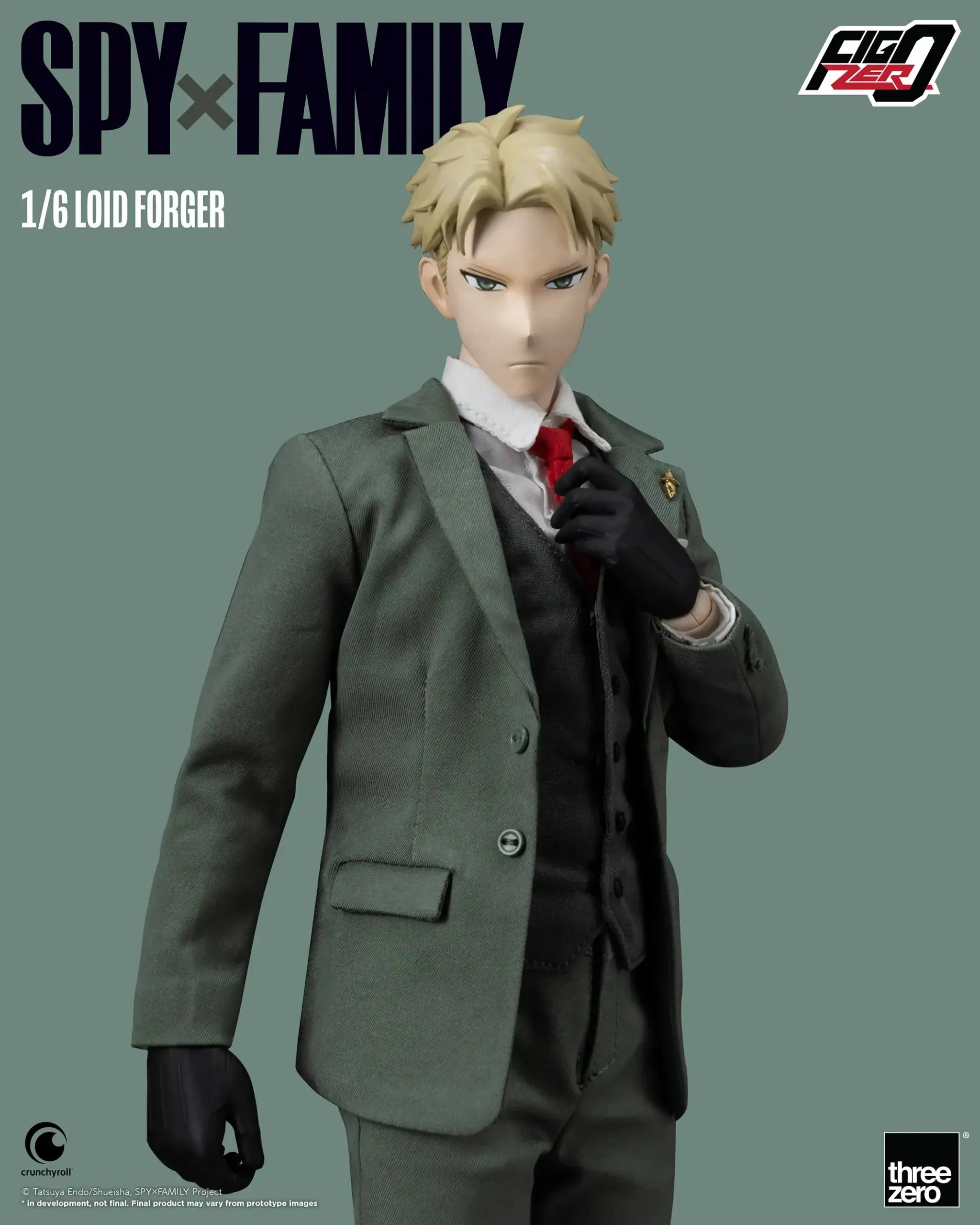 ThreeZero FigZero 1/6 Spy x Family Loid Forger Action Figure