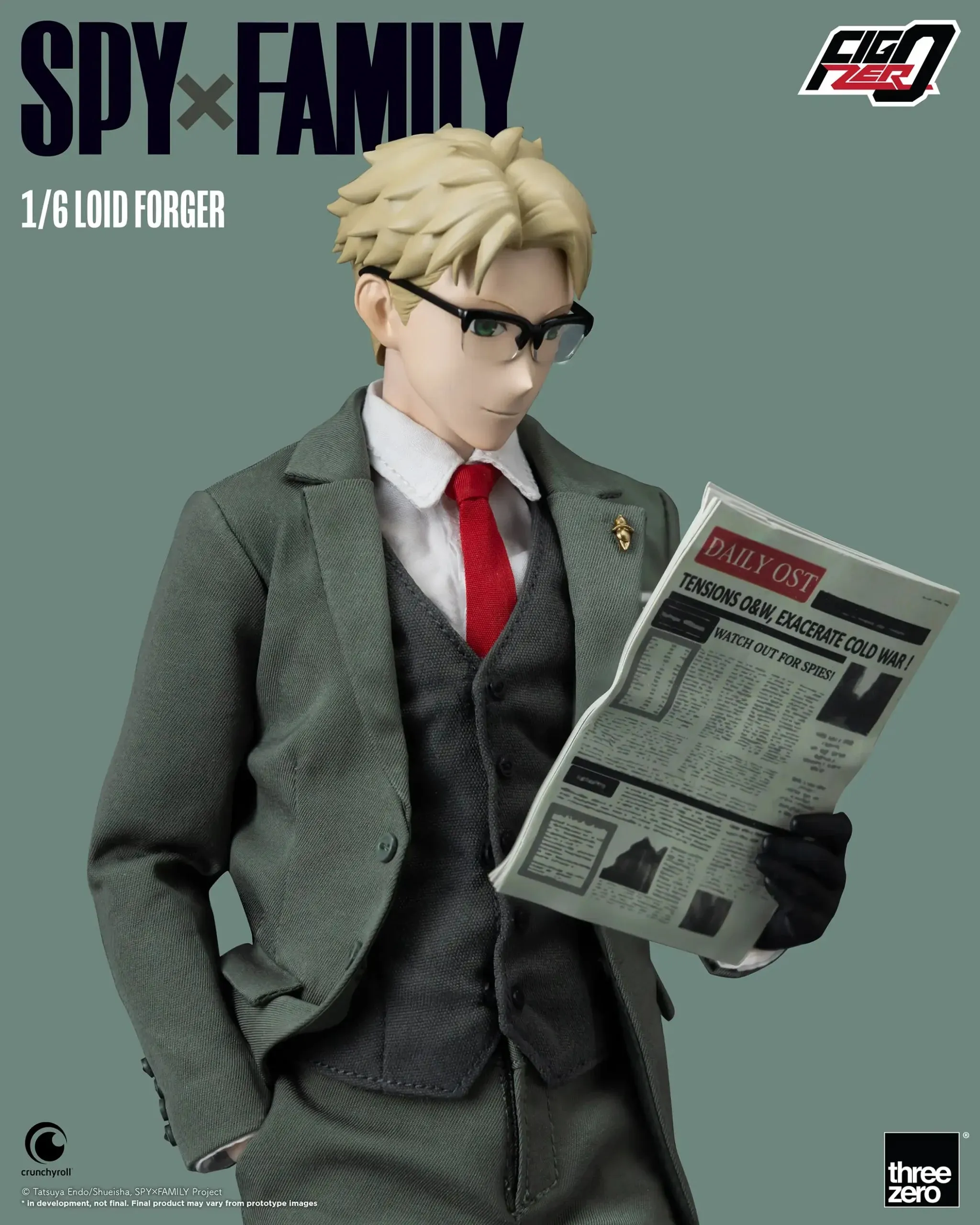 ThreeZero FigZero 1/6 Spy x Family Loid Forger Action Figure