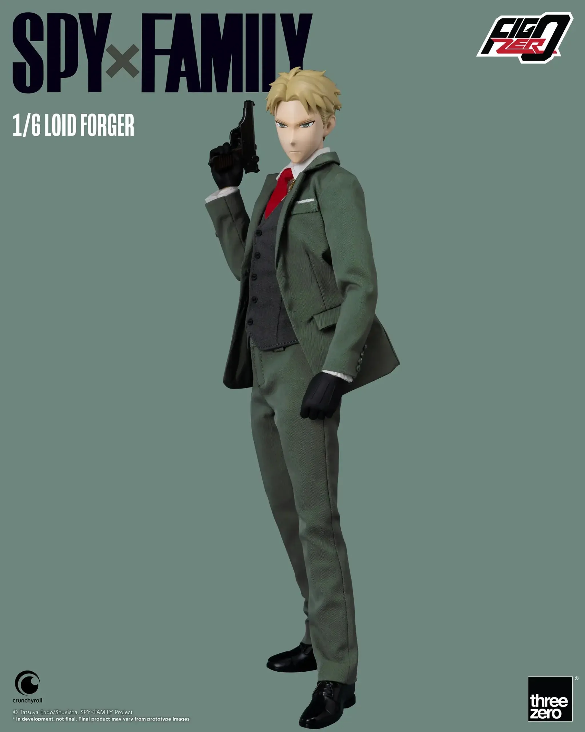 ThreeZero FigZero 1/6 Spy x Family Loid Forger Action Figure