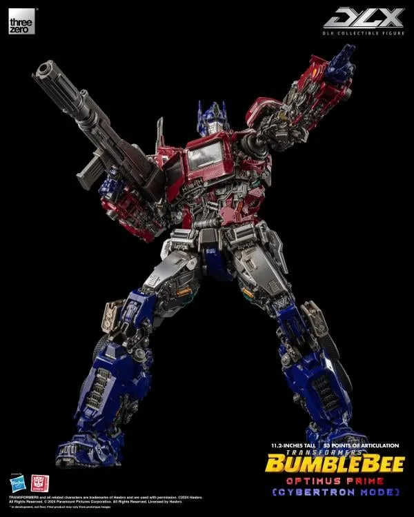ThreeZero Transformers Bumblebee Optimus Prime (Cybertron Mode) DLX Action Figure