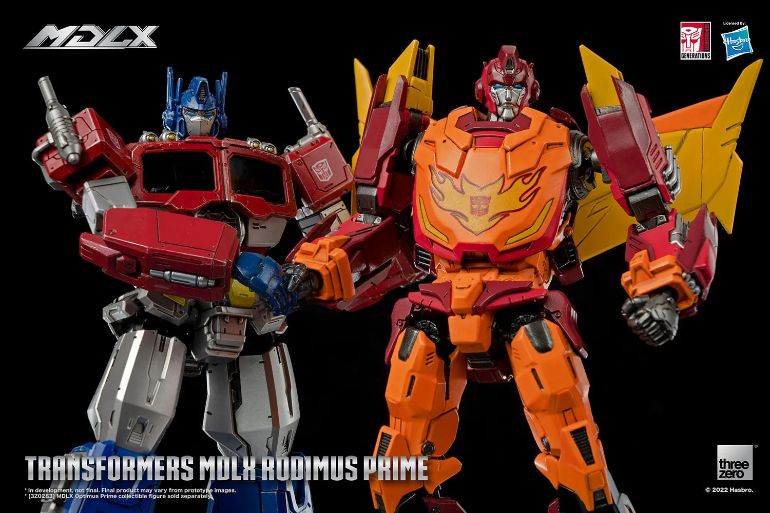 ThreeZero - Transformers - MDLX Rodimus Prime