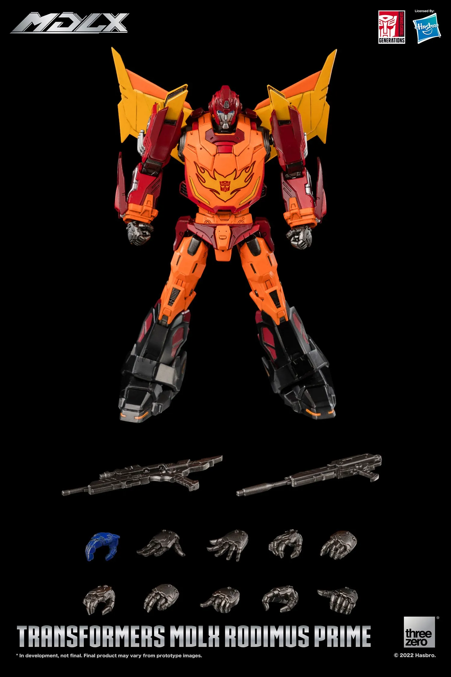 ThreeZero - Transformers - MDLX Rodimus Prime