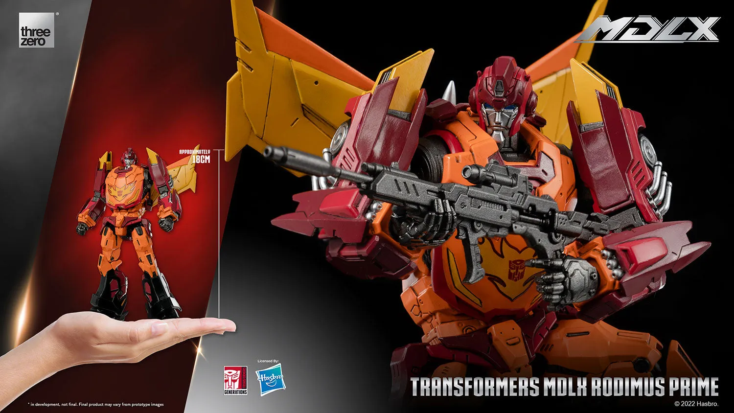 ThreeZero - Transformers - MDLX Rodimus Prime