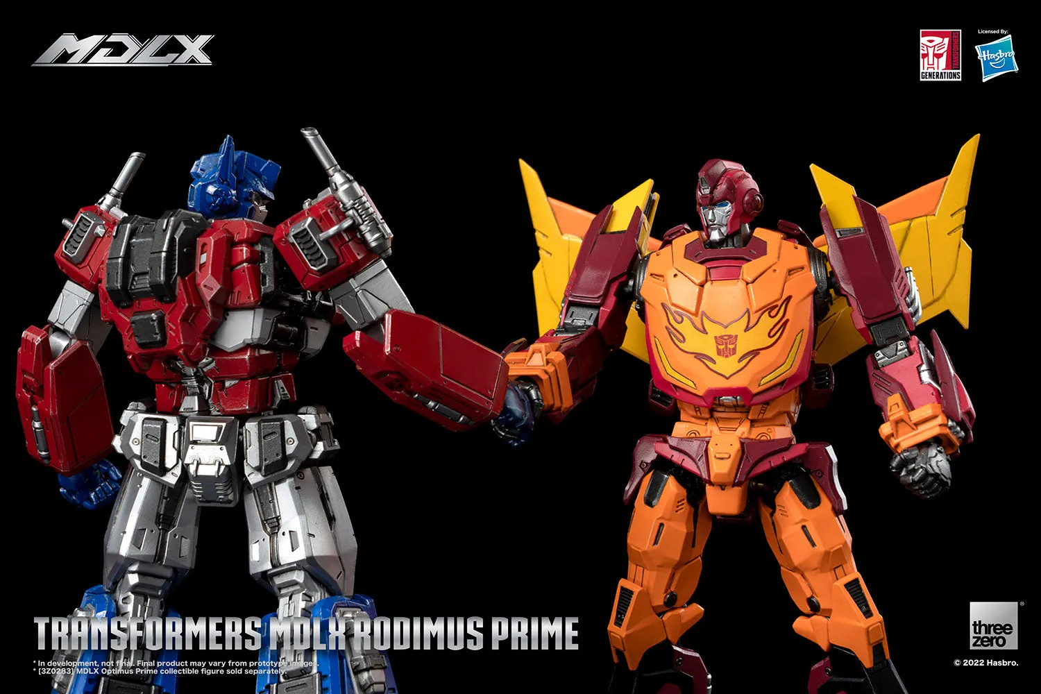 ThreeZero - Transformers - MDLX Rodimus Prime