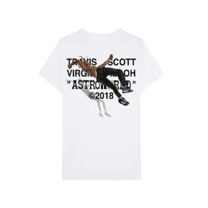 Travis Scott x Virgil Abloh By A Thread Tee - White (Cactus Jack Version)