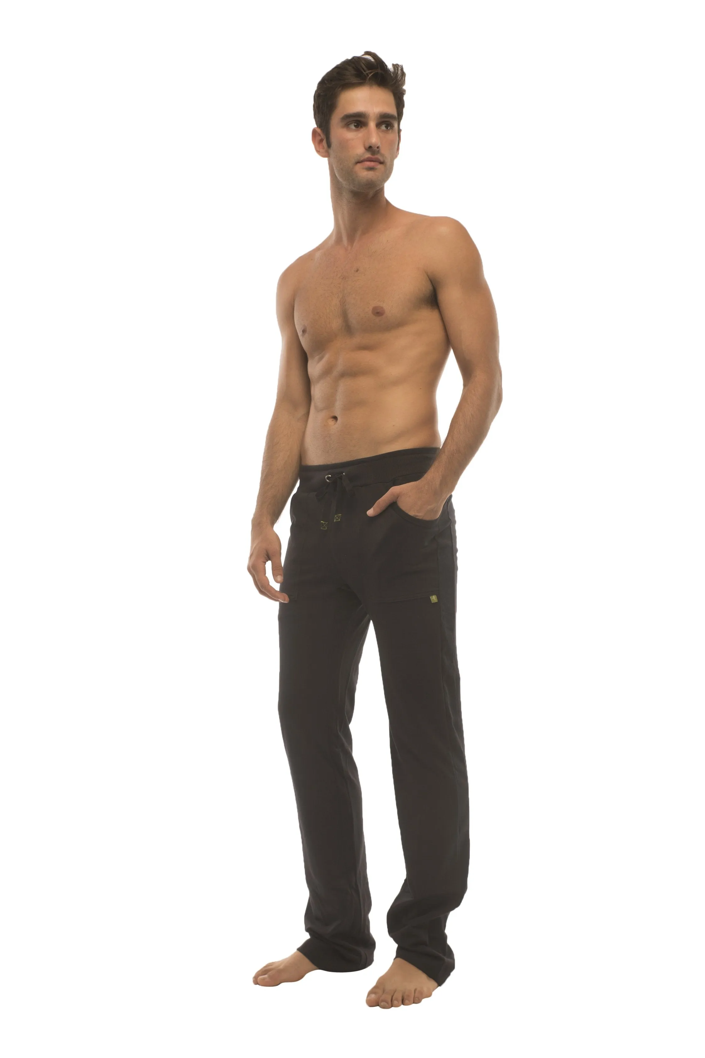 Ultra Flex Yoga Track & Yoga Sweat Pant (BLACK w/Black & Black)