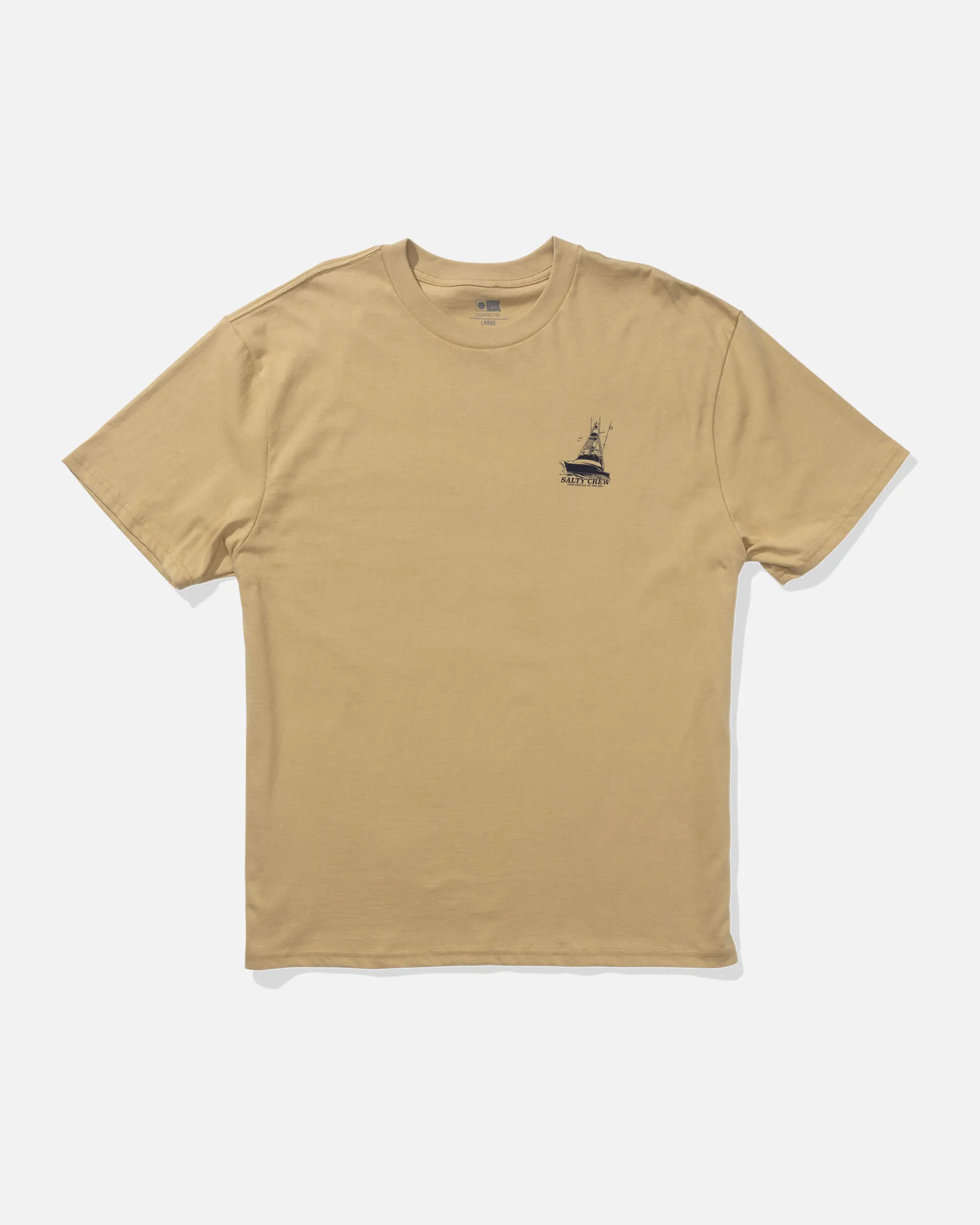 Vessel Classic Ss Tee - Khaki