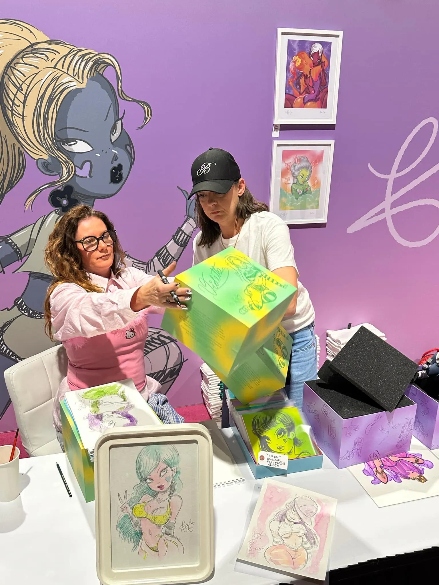 Violette by Fafi x 3DRetro Launches at DesignerCon (SIGNED)