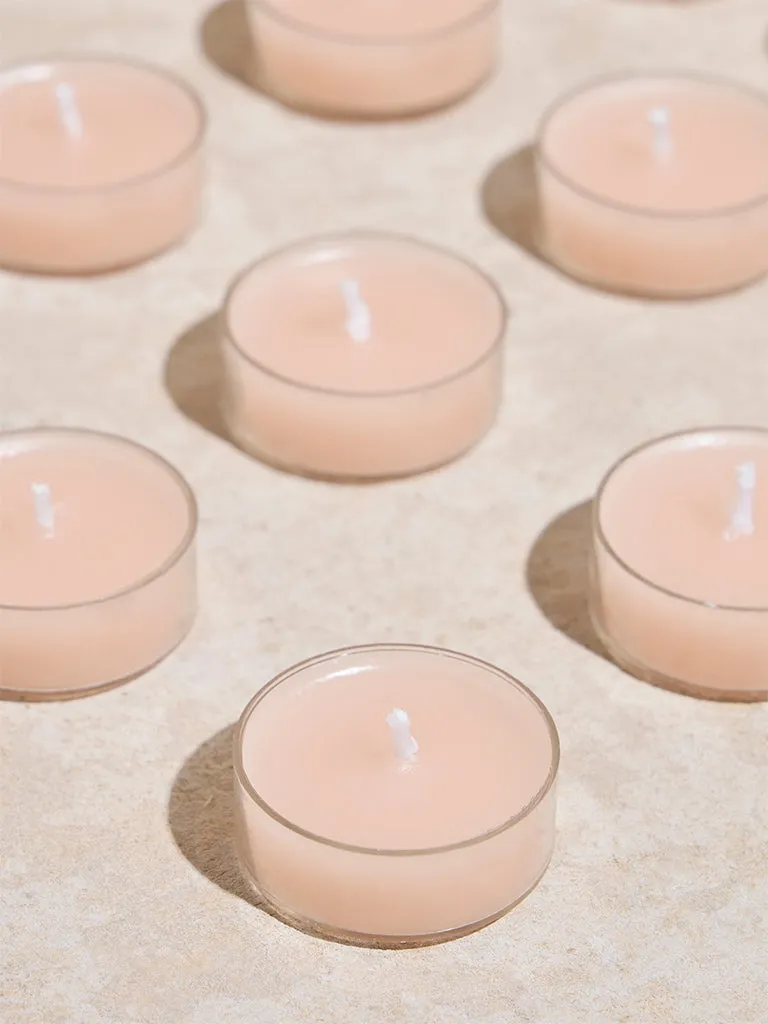 Westside Home Pink Acrylic Tealight Candles (Set of 16)