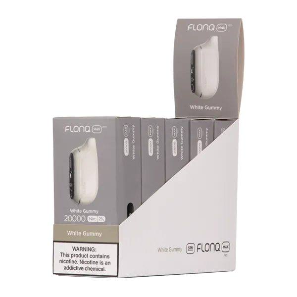 White Gummy FLONQ Max Pro