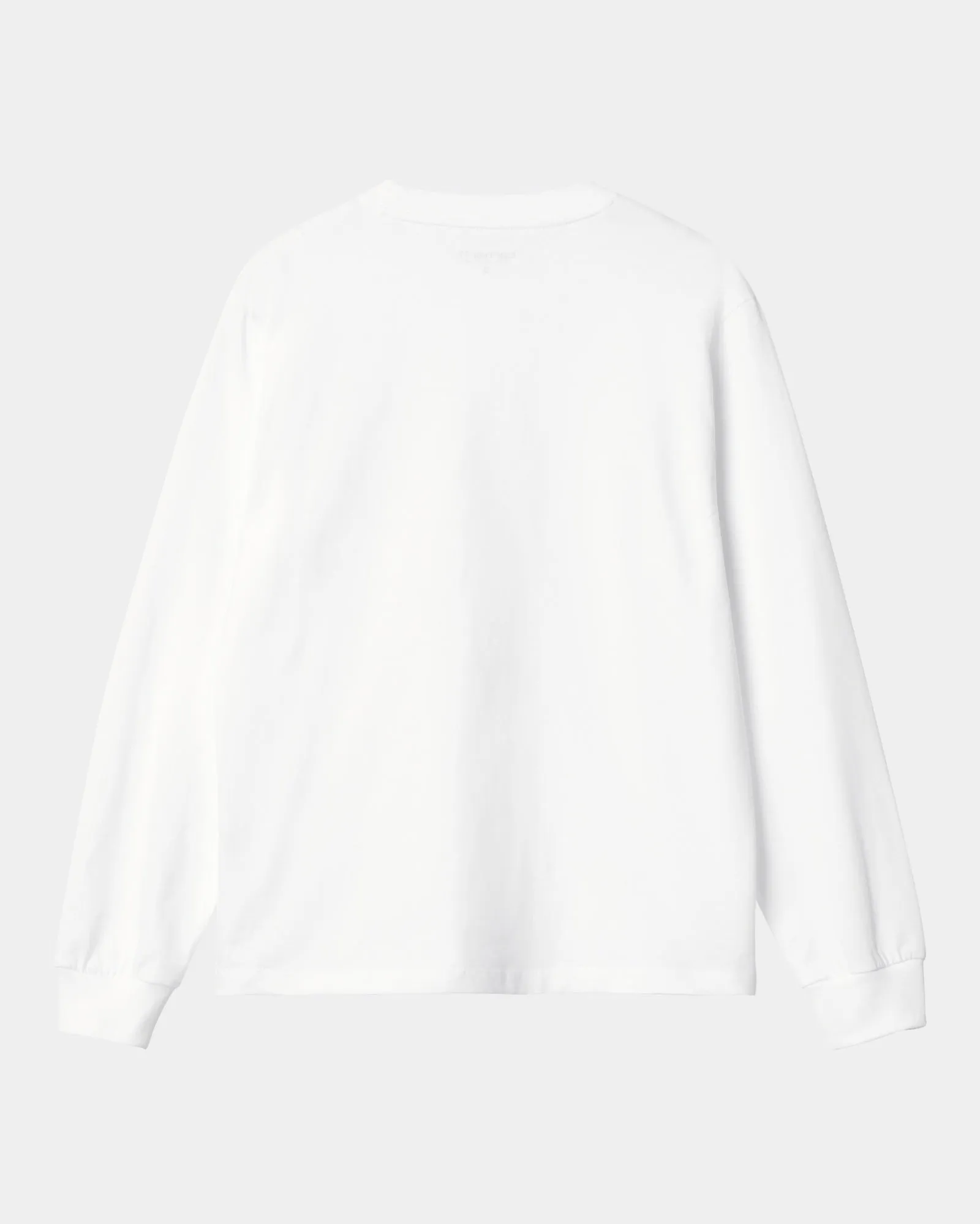 Women's Pocket Long Sleeve T-Shirt | White