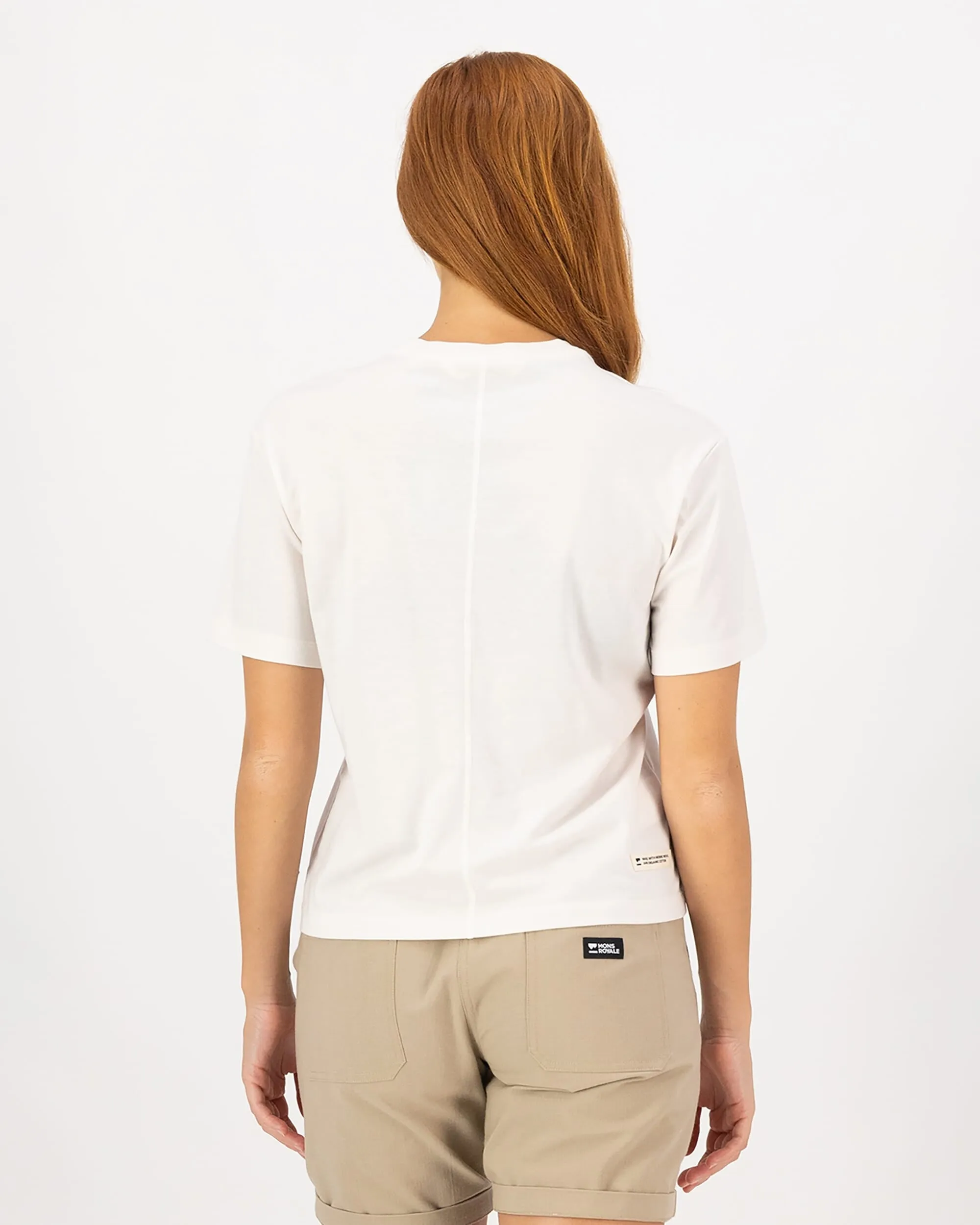 Yonder Merino Organic Cotton T-Shirt - Vintage White